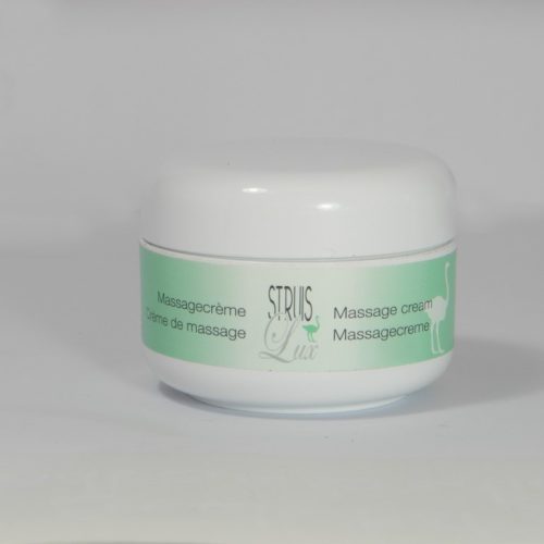 Struislux massagecème van struisvogelolie