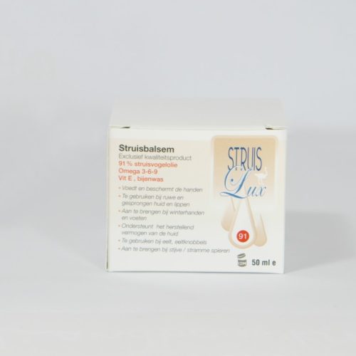 Struislux - Struisbalsem van struisvogelolie