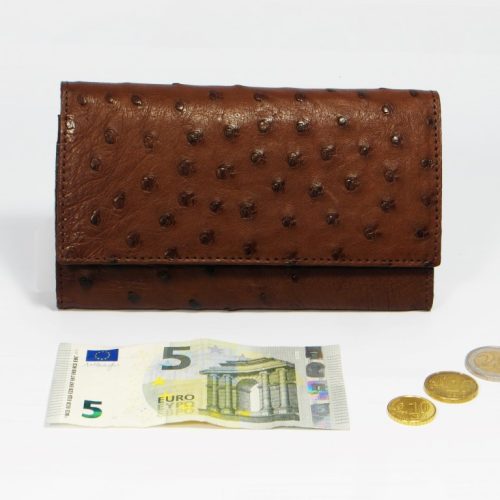 Portemonnee Struisvogelleer (Small)